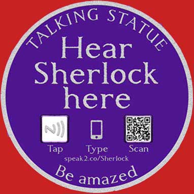 Talking Statues Plaque